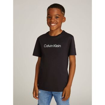 Boys Black Logo T-Shirt