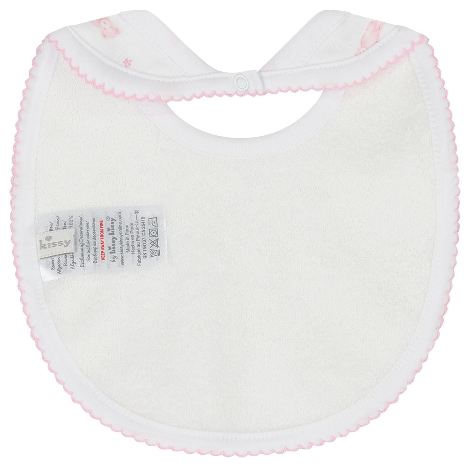 Baby Girls White & Pink Teddy Bear Babygrow Gift Set , 1, hi-res