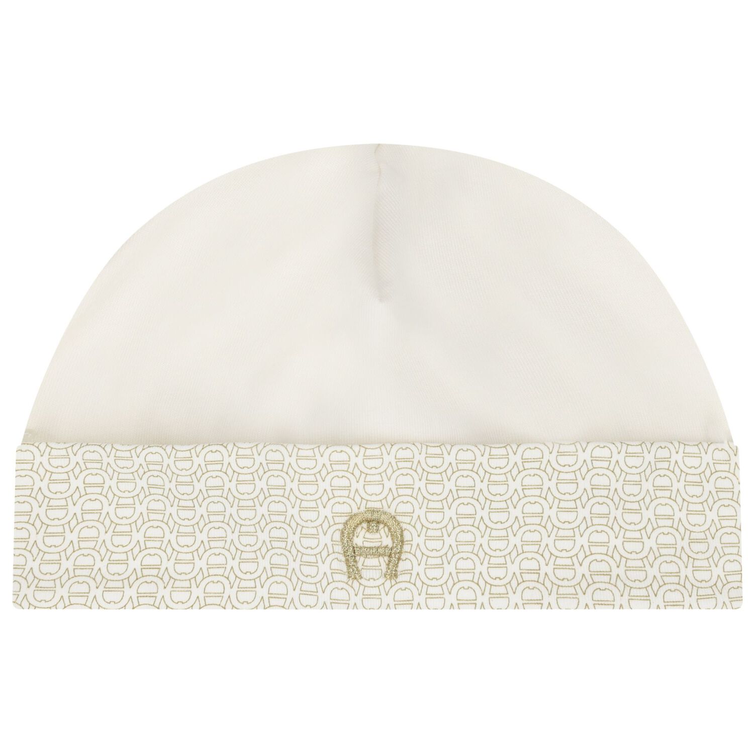 Ivory & Gold Logo Babygrow Gift Set, 1, hi-res