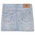 Girls Denim Embellished Skirt, 1, hi-res