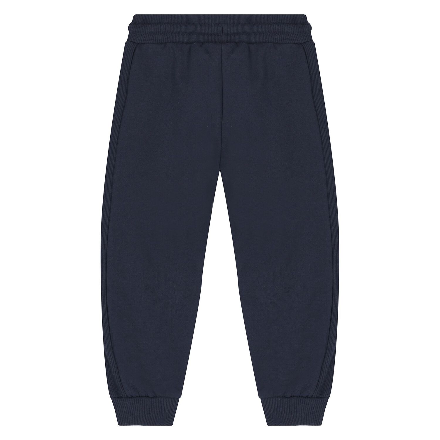 طقم رياضي للأولاد بطبعة دب باللون العاجي والأزرق الداكن (3 قطع), 2, hi-res