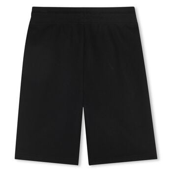 Boys Black Logo Shorts