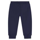 Younger Navy Blue Teddy Bear Logo Tracksuit, 2, hi-res