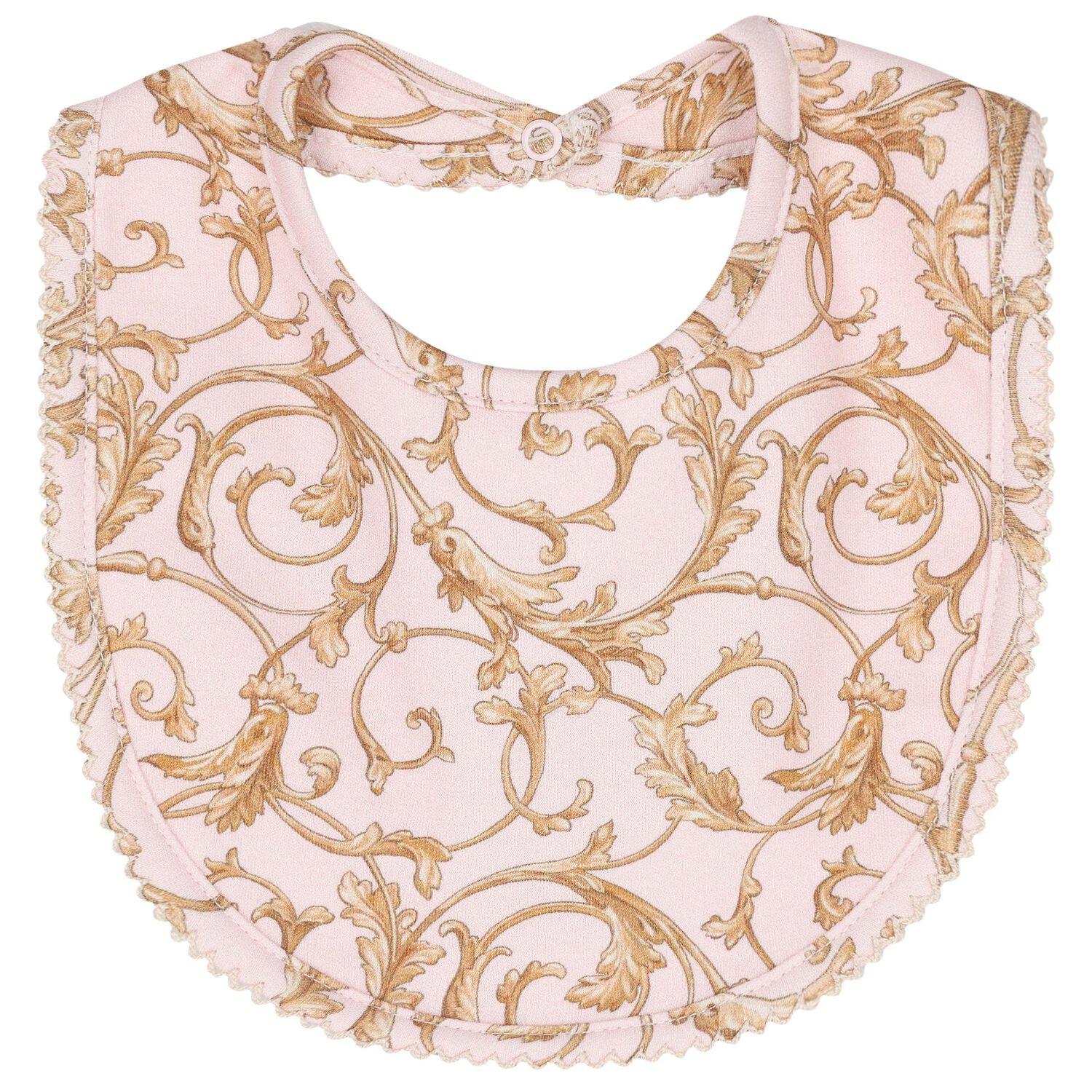 Baby Girls Pink & Gold Babygrow Gift Set (3 Piece), 2, hi-res