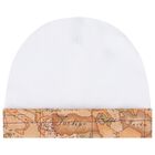 طقم هدية مدس بطبعة الخريطة باللون الأبيض و البيج, 1, hi-res