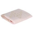 Baby Girls Pink & Gold Logo Blanket, 2, hi-res