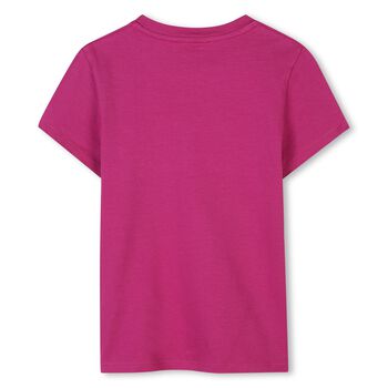 Girls Pink Logo T-Shirt