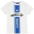 Boys White Logo T-Shirt , 2, hi-res