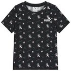 Boys Black & Green Logo Shorts Set, 1, hi-res