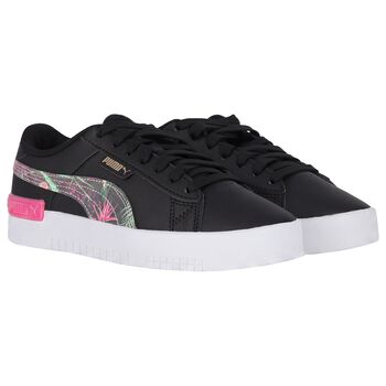 Girls Black Jada Vacay Queen Trainers