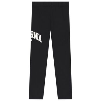 Girls Black Leggings