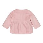 Baby Girls Pink Faux Fur Peplum Coat, 1, hi-res