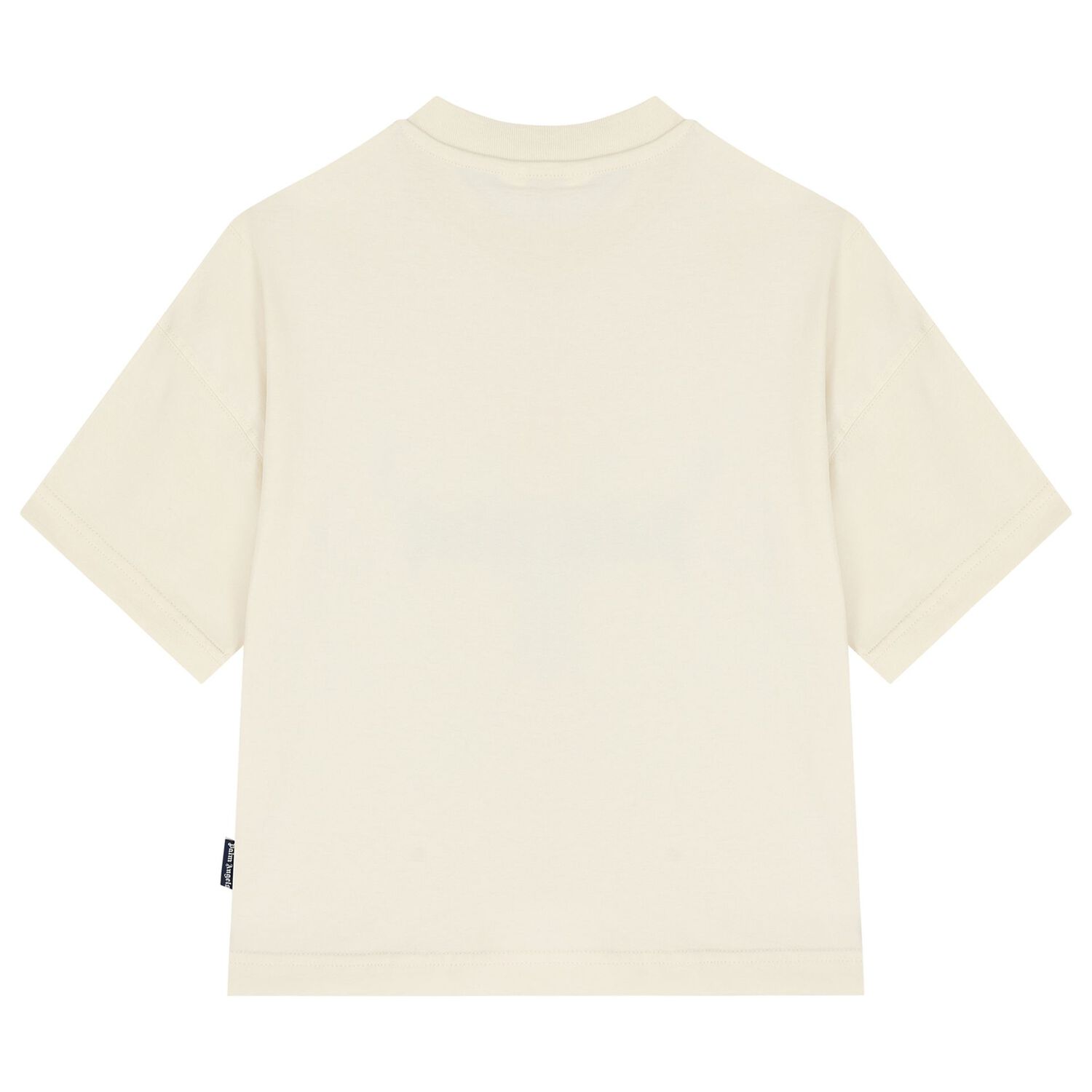 تيشيرت للأولاد بشعار دب تيدي باللون العاجي, 1, hi-res