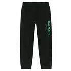 Black Logo Joggers, 1, hi-res