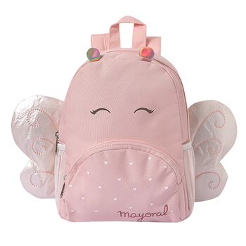 Baby Girls Pink Butterfly Backpack