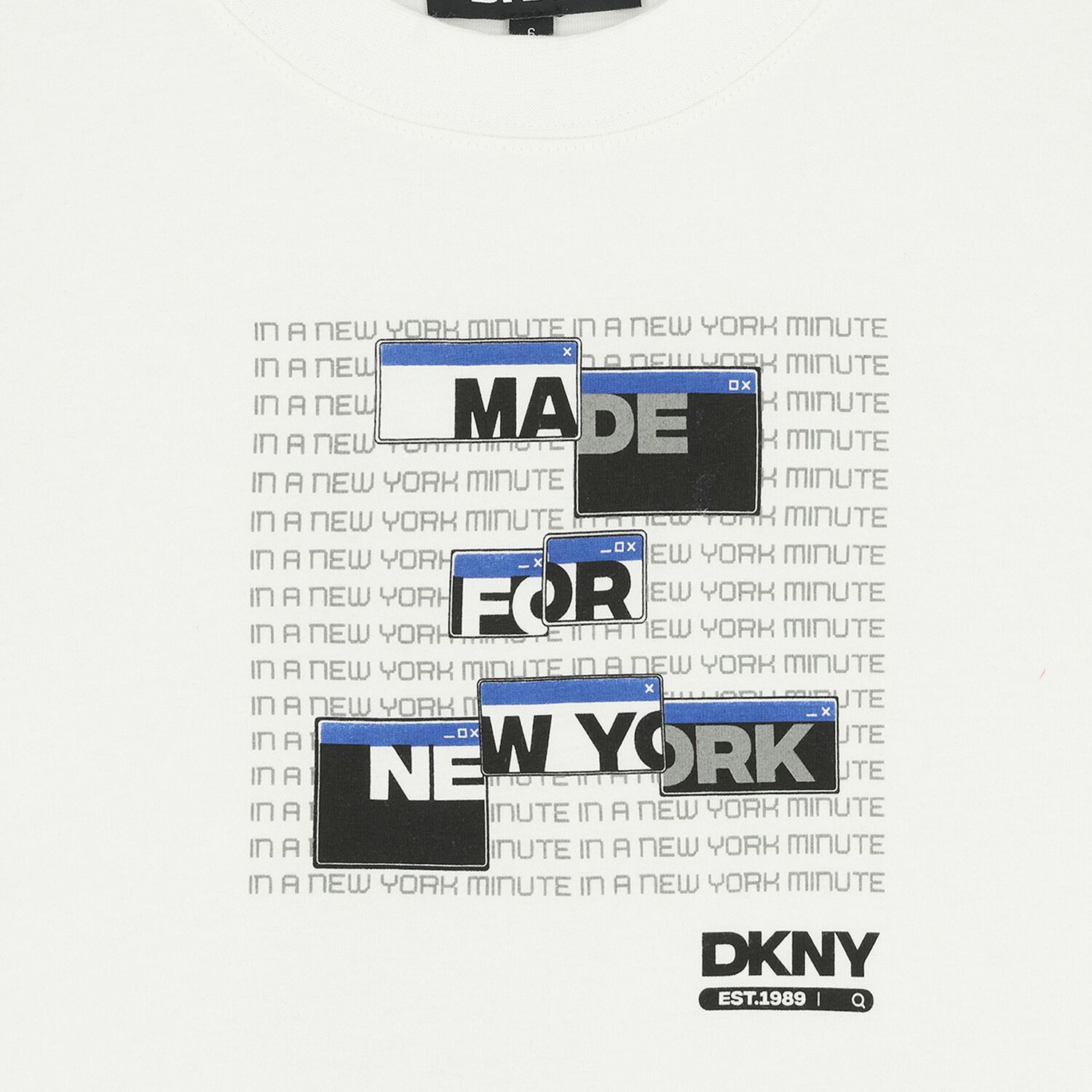 Boys White Logo T-Shirt, 1, hi-res