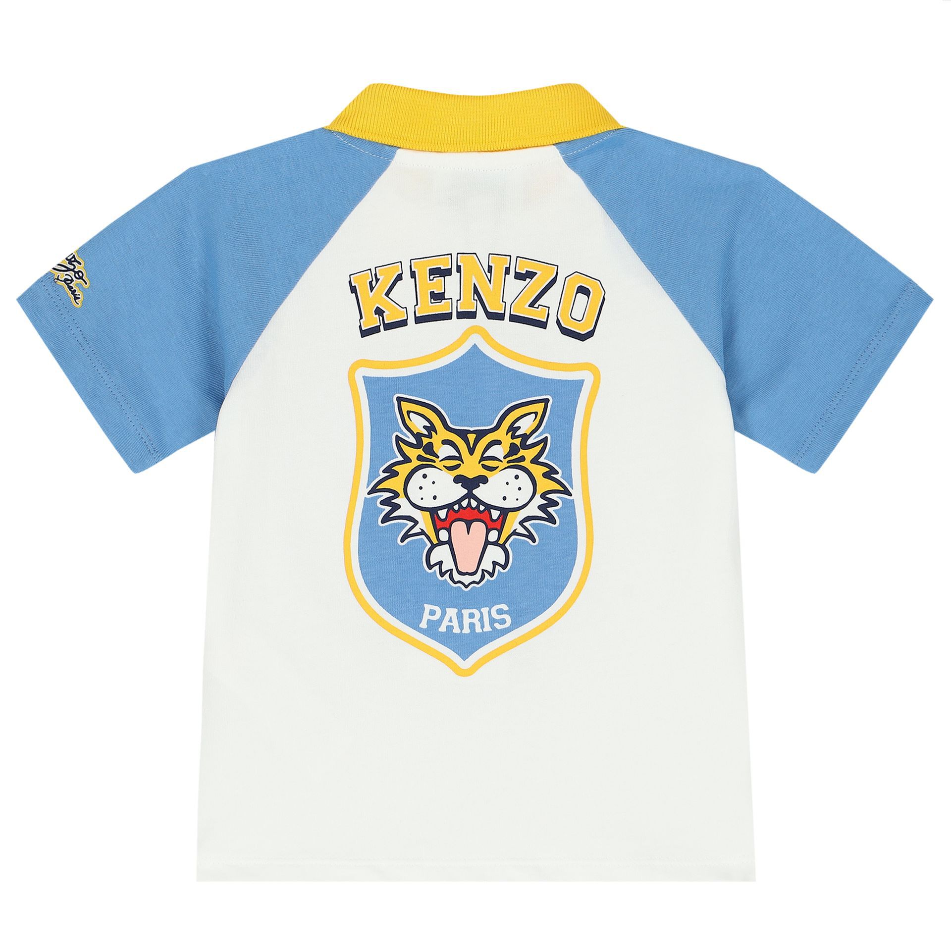 Polo with tiger logo best sale