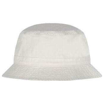 Girls Ivory Polo Bear Hat