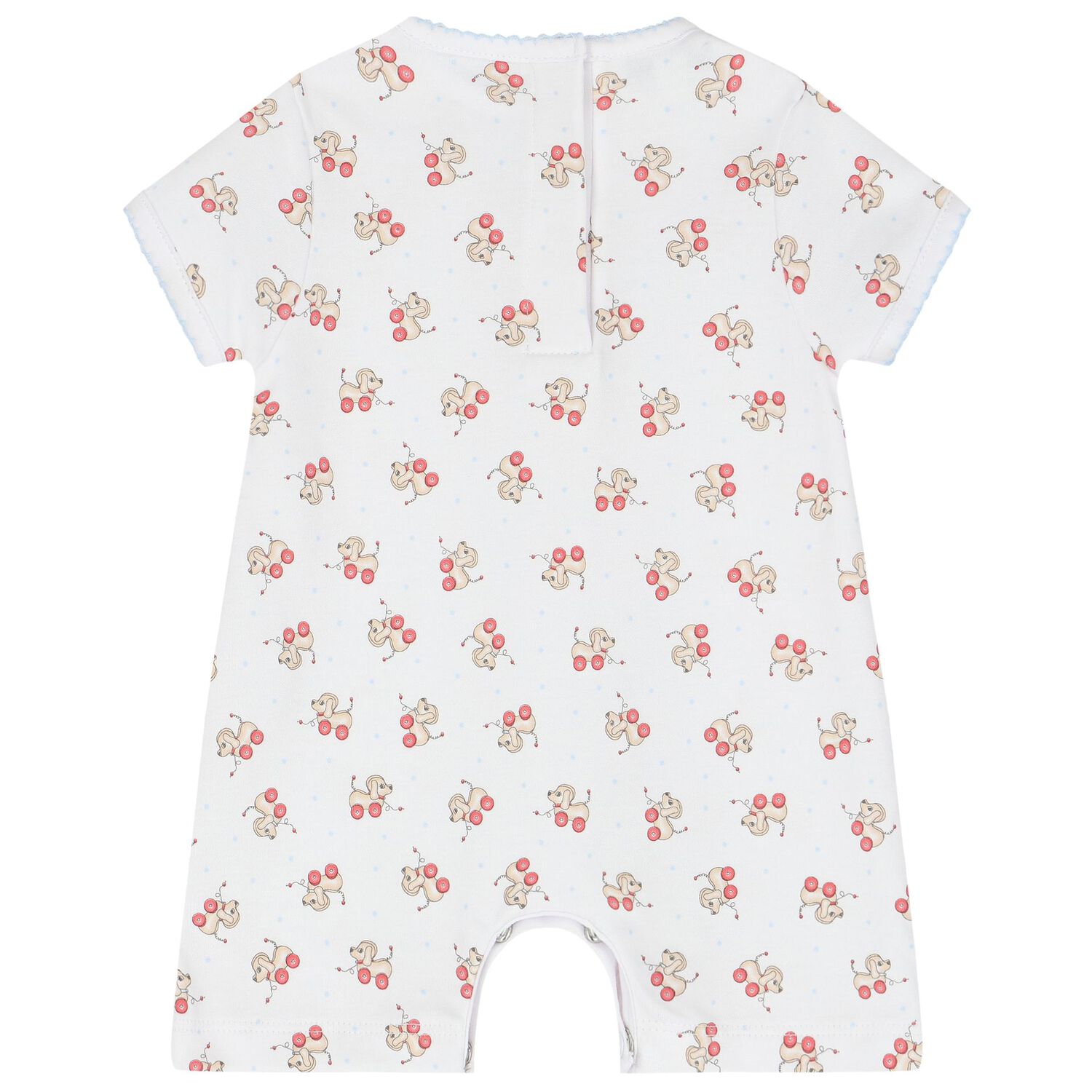 Baby Boys White Toy Print Romper, 1, hi-res image number null