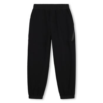 Boys Black Logo Joggers