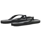 Black Logo Flip Flops, 1, hi-res