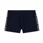 طقم بيجاما باللون الابيض والكلحى للبنات, 1, hi-res