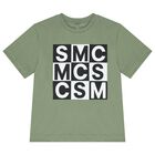 Boys Green Logo T-Shirt, 1, hi-res