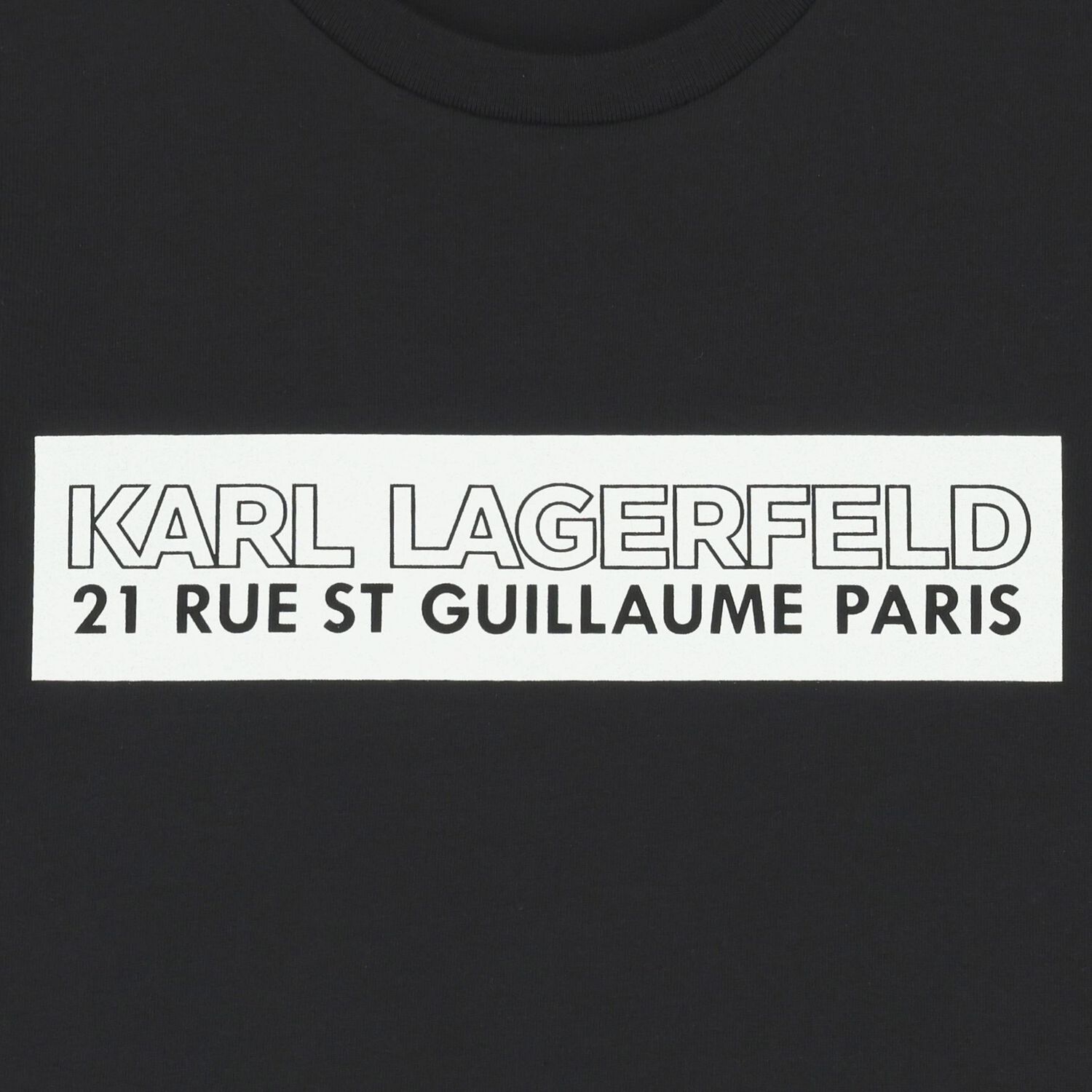 Boys Black Logo T-Shirt, 1, hi-res