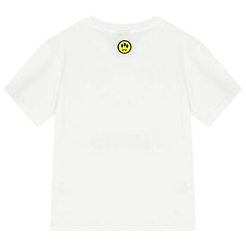 Boys White Logo T-Shirt