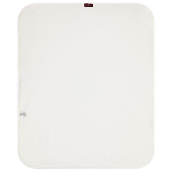 Baby Girls Ivory Logo Bag Blanket