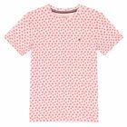 Girls Pink Star Print Pyjama Set, 1, hi-res