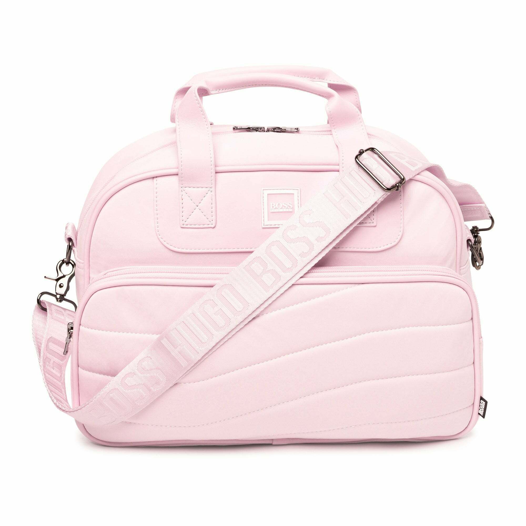 pink changing backpack