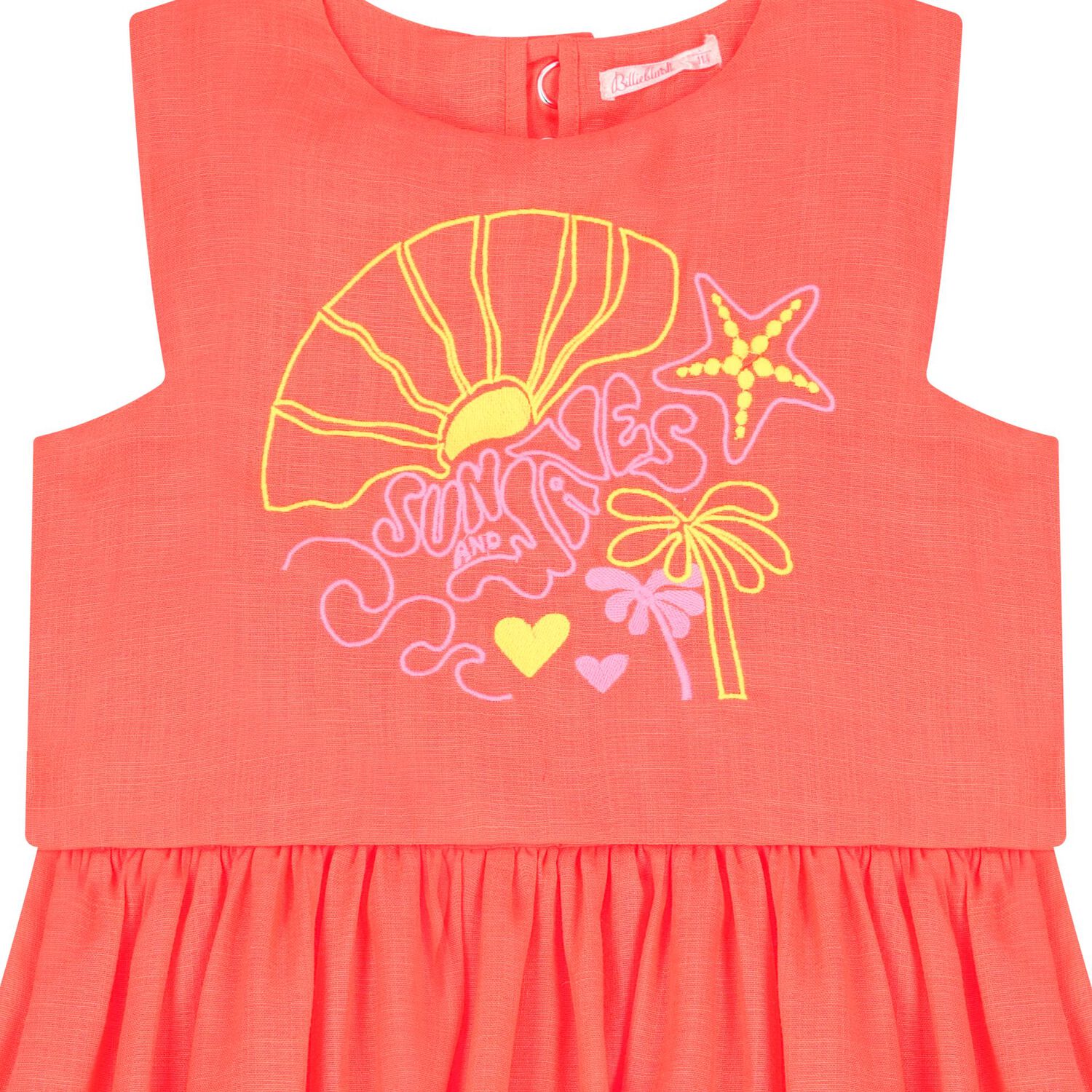 Girls Orange Dress, 1, hi-res image number null