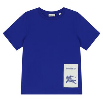Boys Blue Logo T-Shirt