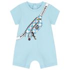 Blue Bag Baby Romper, 2, hi-res
