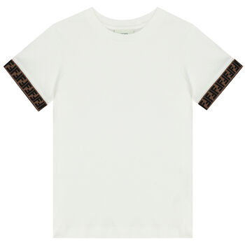 Ivory FF Logo T-Shirt