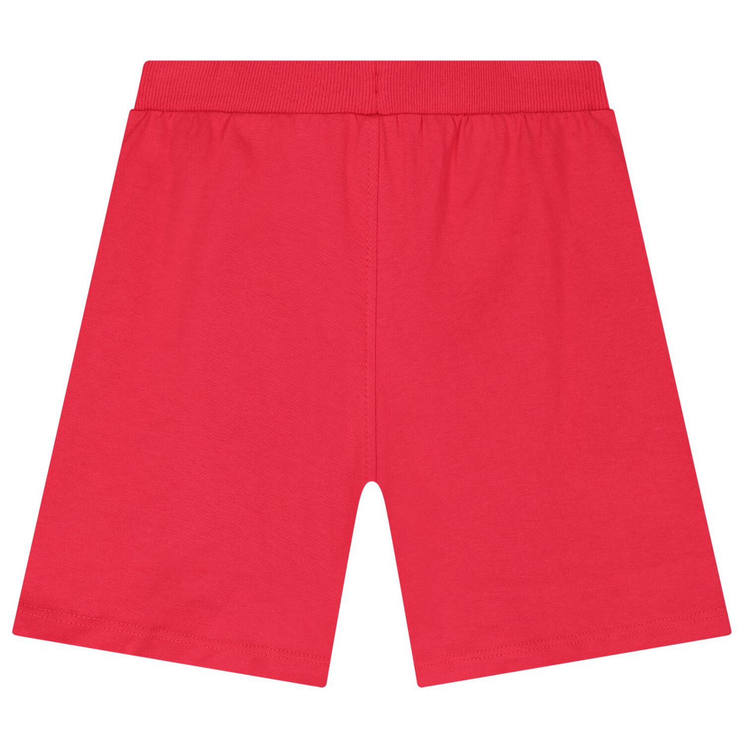 Girls White & Red Floral Shorts Set, 1, hi-res