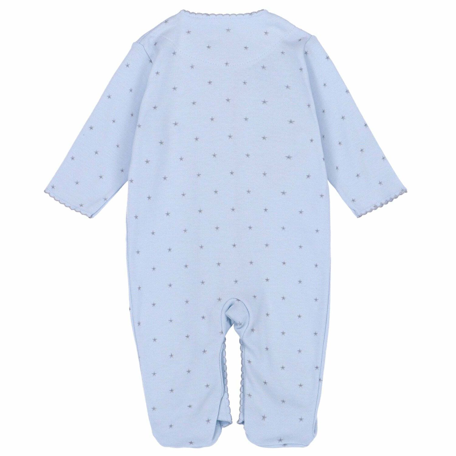 Baby Girls Pink Cotton Babygrow, 1, hi-res