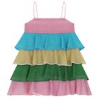 Girls Rainbow Stripe Lumiere Dress, 1, hi-res
