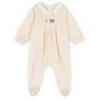 Baby Girls Ivory Babygrows ( 2-Pack ), 1, hi-res
