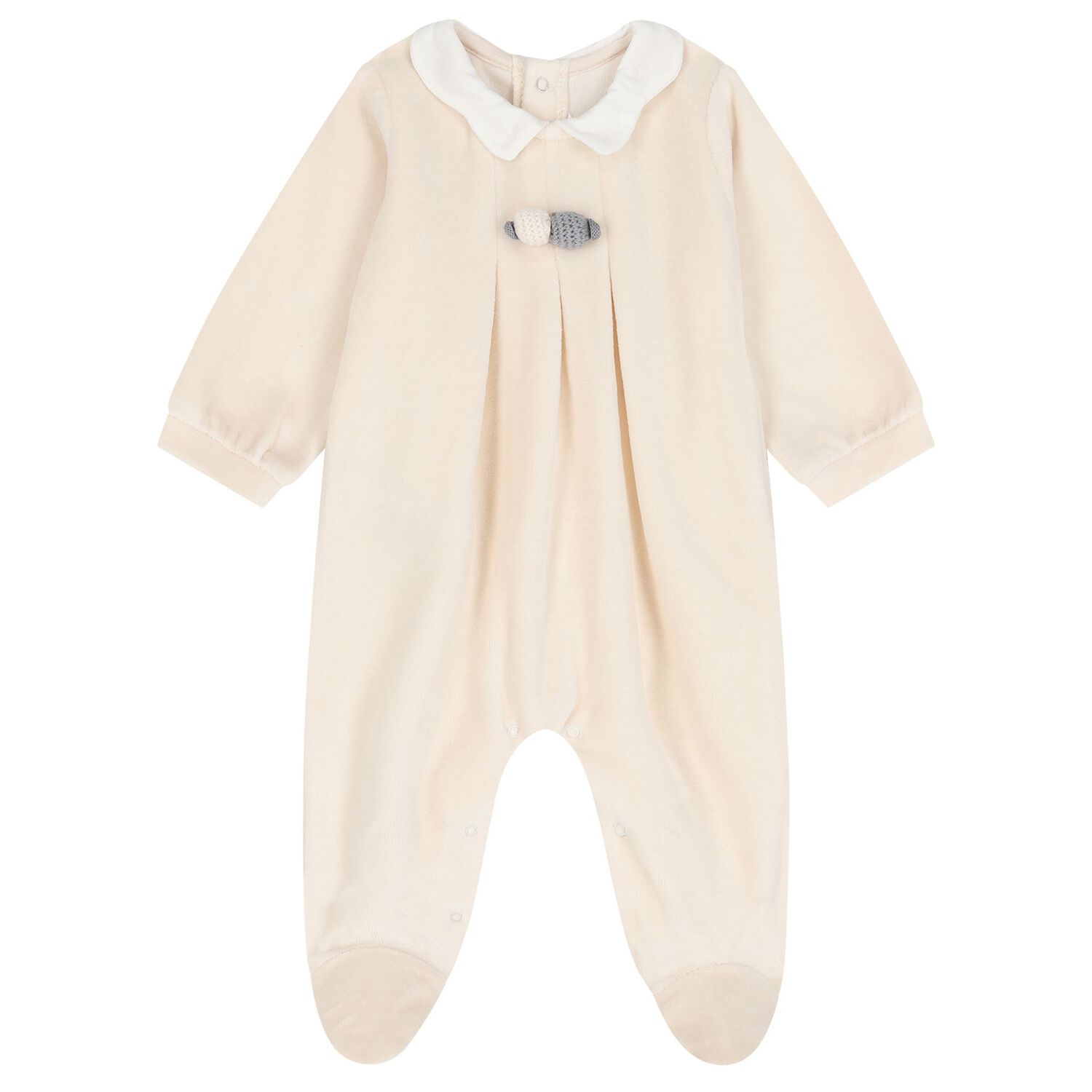 Baby Girls Ivory Babygrows ( 2-Pack ), 1, hi-res