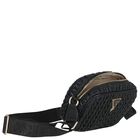 Girls Black Logo Quilted Bag, 3, hi-res