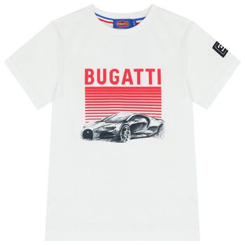 Boys White Logo T-Shirt