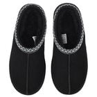 Black Tasman II Suede Mules, 1, hi-res