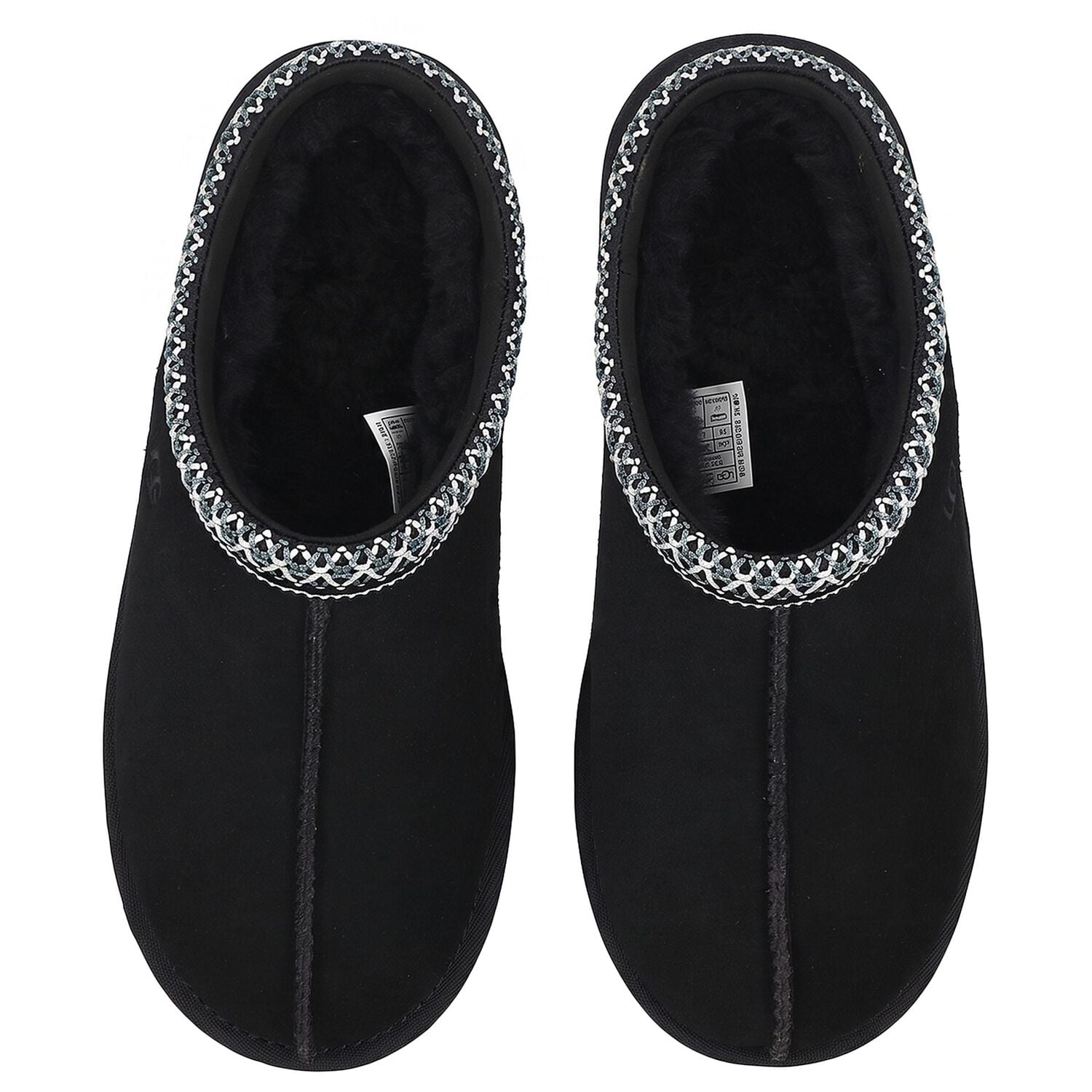 Black Tasman II Suede Mules, 1, hi-res