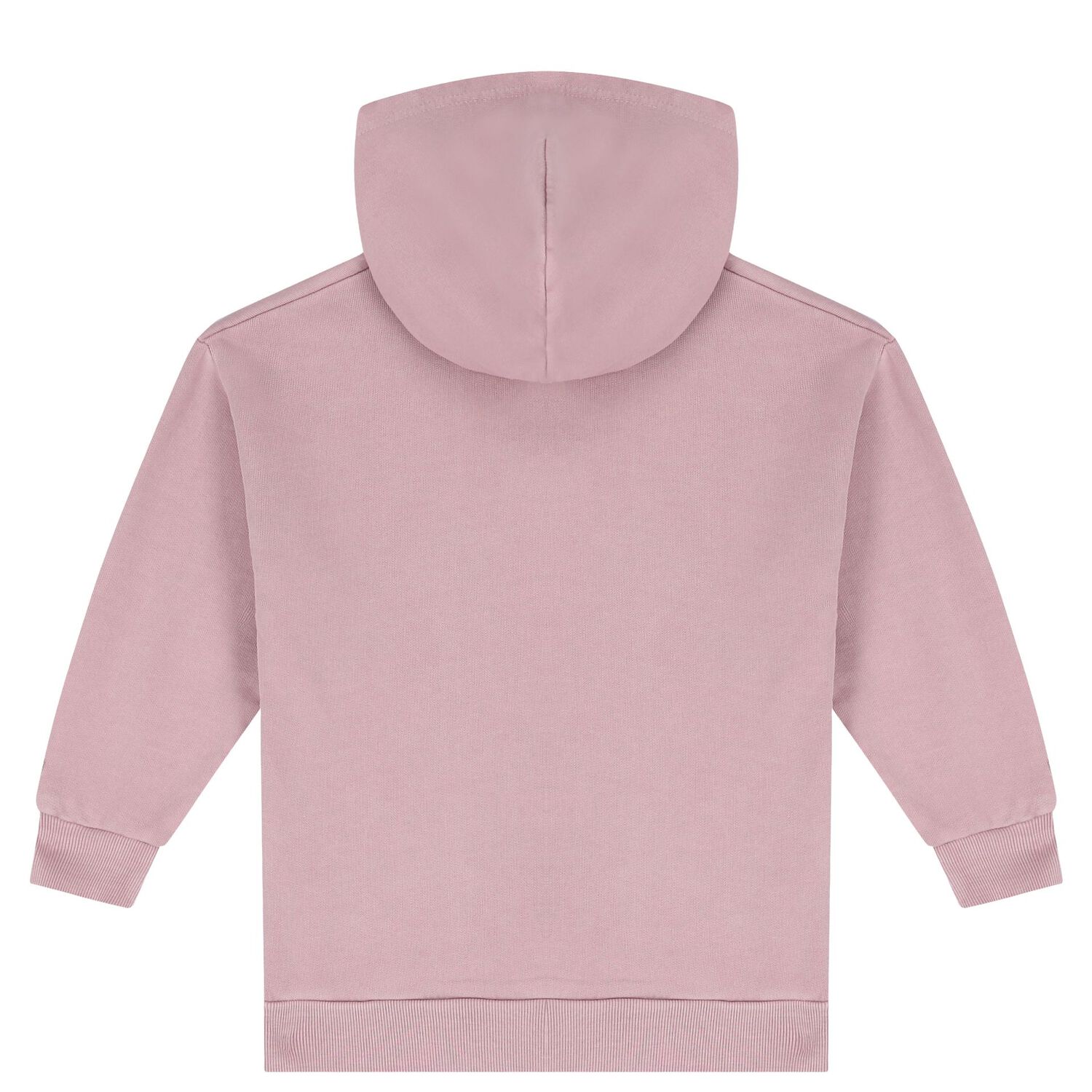 توب هودى بنات بالشعار باللون الأرجوانى, 2, hi-res