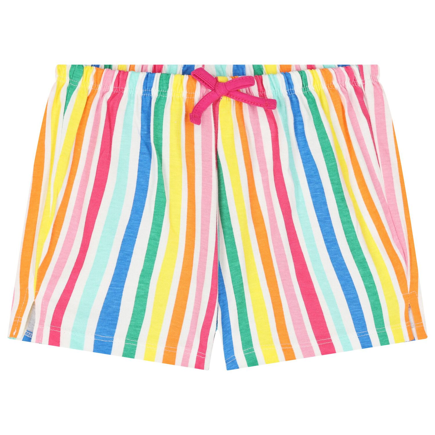 Girls Yellow Sequin Top & Shorts Set, 1, hi-res image number null