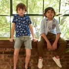 Boys Light Blue Logo Shirt, 1, hi-res