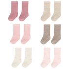 Baby Boys Beige, Blue & Ivory Socks ( 6 Pack ), 1, hi-res