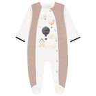 Ivory & Beige Balloon Babygrow Gift Set, 1, hi-res
